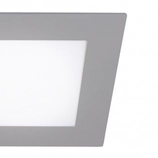 Pack 2 Downlights LED grau (18W)