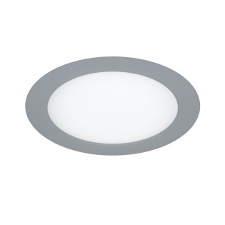 Pack 2 Downlights led rounded gray (18W)