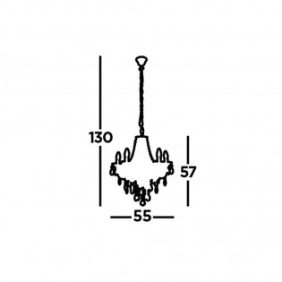 Chandelier Marie Therese