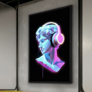 Picture with LED light...