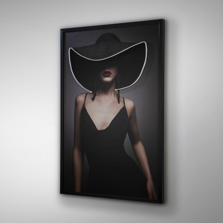 Picture with LED light Pamela (80x120cm.)