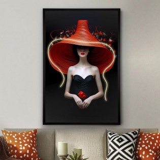 Picture with LED light...