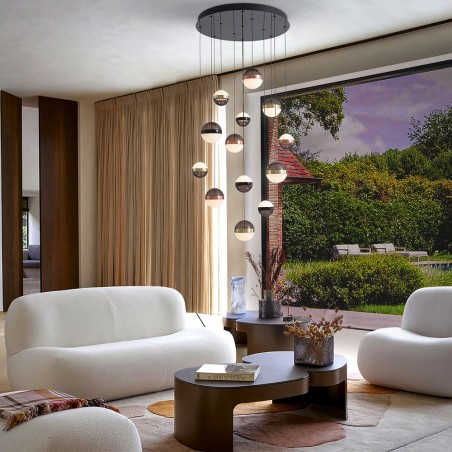 LED Cluster Pendant Lamp Orbed (13x8.30W)