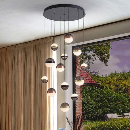 LED Cluster Pendant Lamp Orbed (13x8.30W)