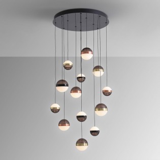 LED Cluster Pendant Lamp Orbed (13x8.30W)