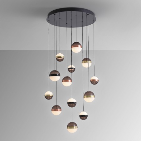 LED Cluster Pendant Lamp Orbed (13x8.30W)