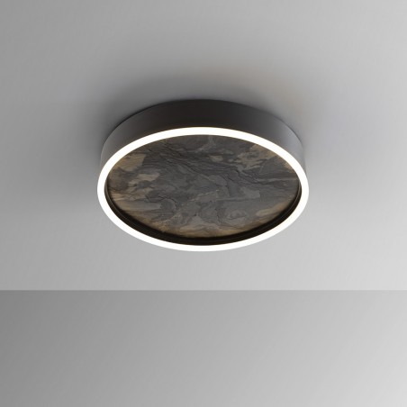 LED Ceiling Flush Light Stone CCT (36+20W)