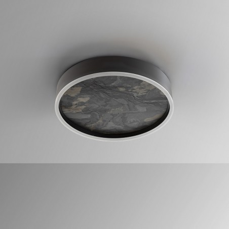 LED Ceiling Flush Light Stone CCT (36+20W)