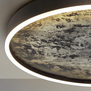 LED Ceiling Flush Light Stone CCT (60+35W)