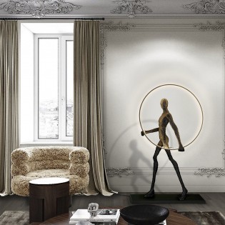 Decorative figure with LED light Caminante (3.30W)