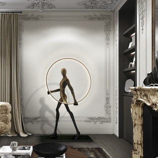 Decorative figure with LED light Caminante (3.30W)