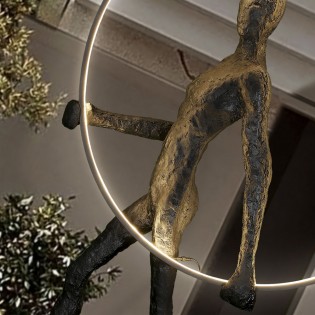 Decorative figure with LED light Caminante (4.60W)