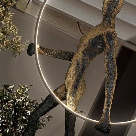 Decorative figure with LED light Caminante (4.60W)