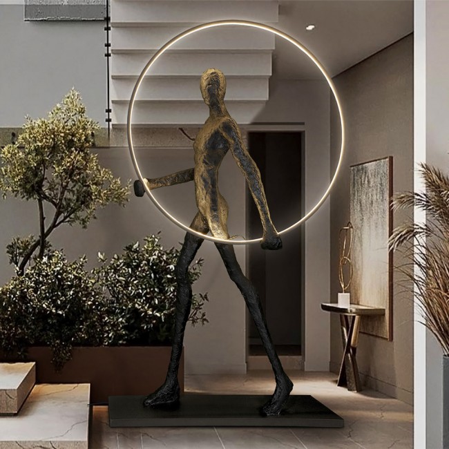 Decorative figure with LED light Caminante (4.60W)