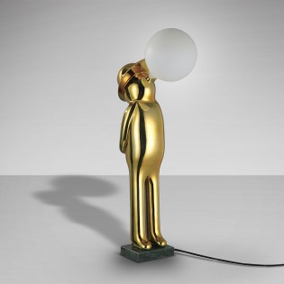 Decorative figure with light Mr Bubble