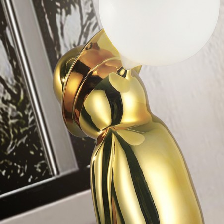 Decorative figure with light Mr Bubble