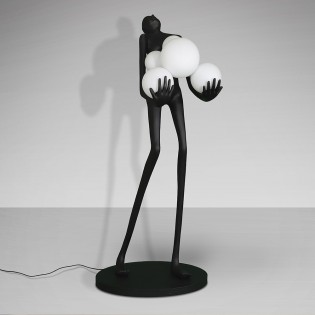 Figura decorativa con luz La Carga II (6 luces)