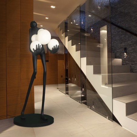 Figura decorativa con luz La Carga II (6 luces)