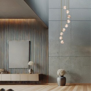 Lámpara colgante Royal Espiral (9 luces)