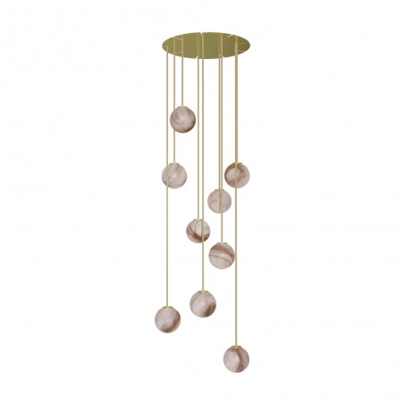 Lámpara colgante Royal (9 luces)