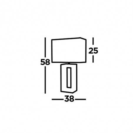 Table lamp Mirror