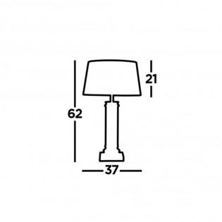 Table lamp Pedestal