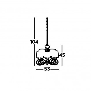 Chandelier Angelique (5 lights)