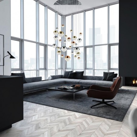 LED Cluster Pendant Lamp Planets (27x7W)