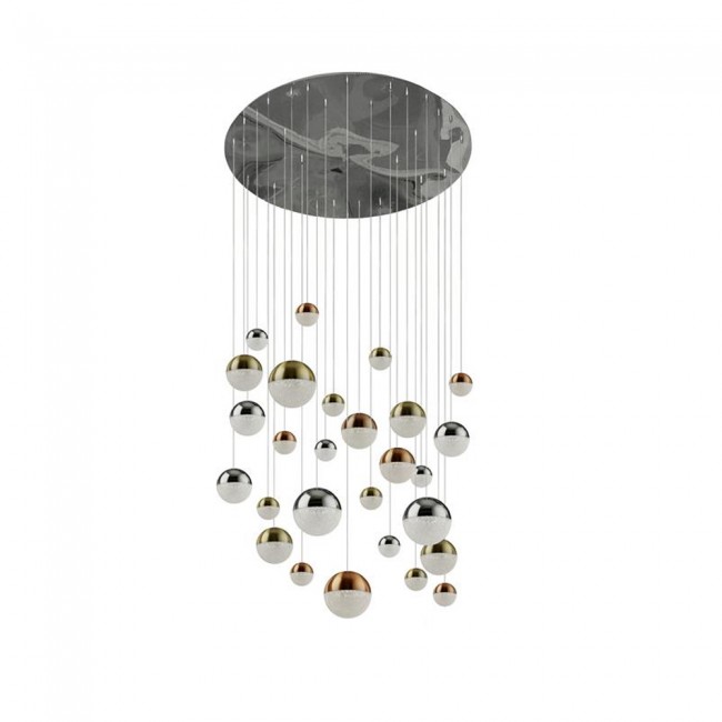 LED Cluster Pendant Lamp Planets (27x7W)