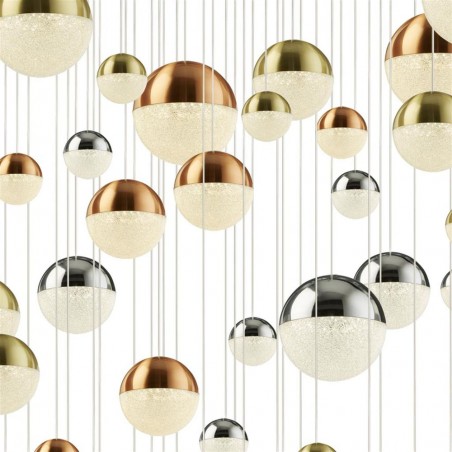 LED Cluster Pendant Lamp Planets (55x7W)