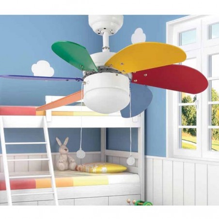 Ventilator mit Licht PALAO