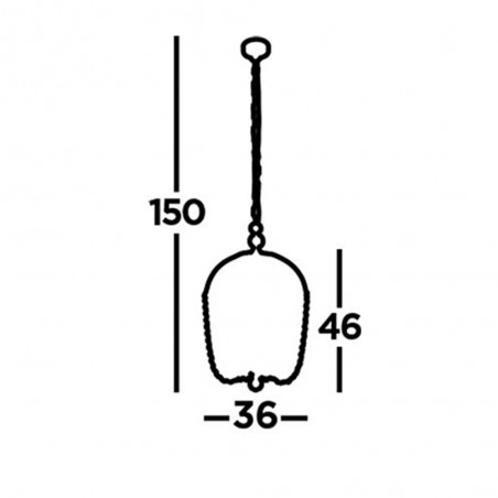 Lámpara de techo Shower (5 luces)