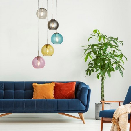 Cluster Pendant Lamp Gras (5 lights)