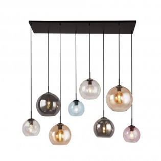 Regleta de techo Mardi Grass (8 luces)