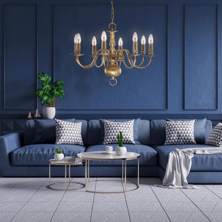 Chandelier Flemish (8 lights)