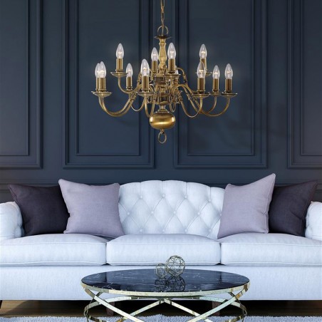 Chandelier Flemish (12 lights)