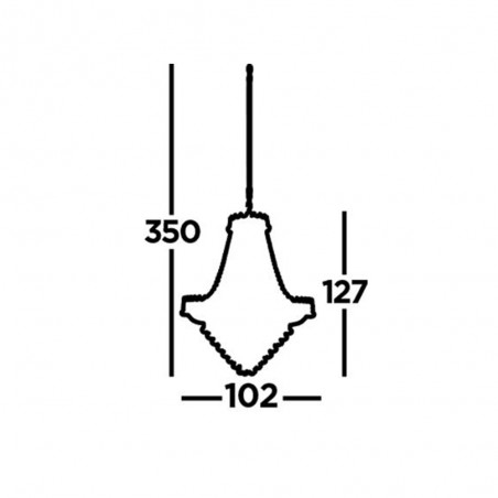 Chandelier Versailles (19 lights)