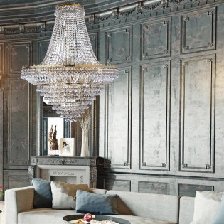 Chandelier Versailles (19 lights)