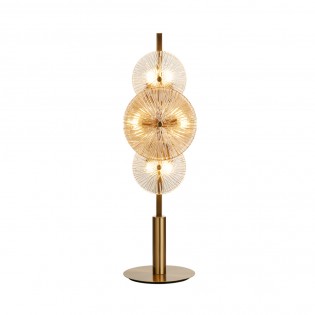 Table Lamp Wagon Wheel (6 lights)