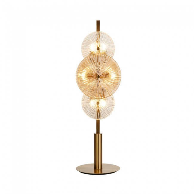 Table Lamp Wagon Wheel (6 lights)