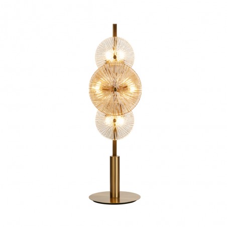 Table Lamp Wagon Wheel (6 lights)