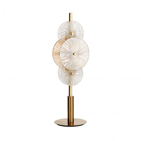 Table Lamp Wagon Wheel (6 lights)