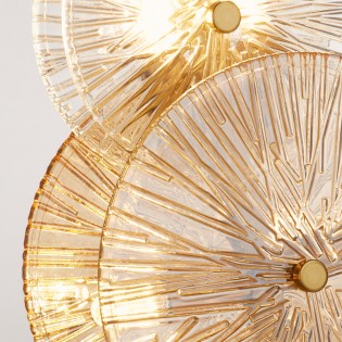 Table Lamp Wagon Wheel (6 lights)