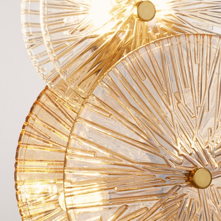 Table Lamp Wagon Wheel (6 lights)