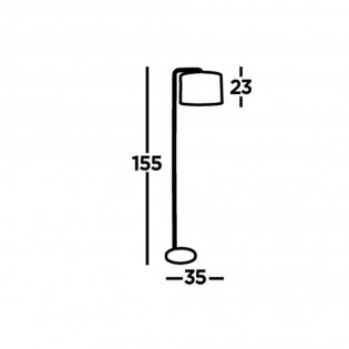 Floor lamp Gallow