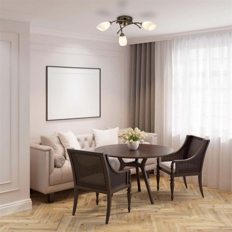 Ceiling flush light Opera (3 lights)