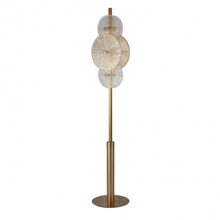 Floor Lamp Wagon Wheel (6 lights)