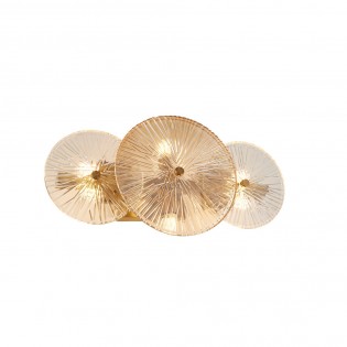 Ceiling Flush Light Wagon Wheel (6 lights)