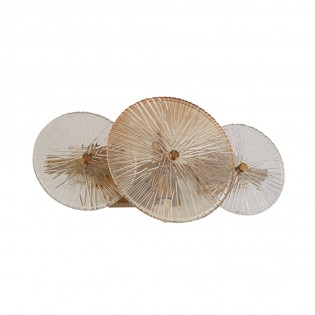 Ceiling Flush Light Wagon Wheel (6 lights)