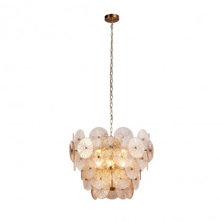 Chandelier Wagon Wheel (9 lights)